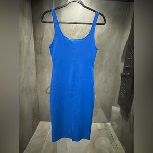 ZARA Blue Sleeveless Dress